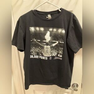 LeBron James record breaking T shirt